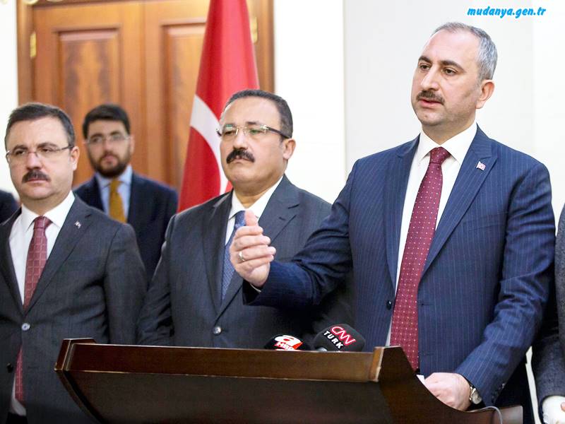 BAKAN GÜL, YARGI HİZMETLERİNDE KORONA VİRÜSE KARŞI ALINAN YENİ ÖNLEMLERİ AÇIKLADI