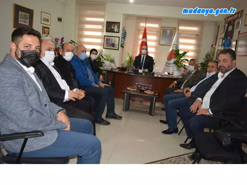 Ak Parti'den Mudanya Esnaf Ve Sanatkârlar Odasına Ziyaret