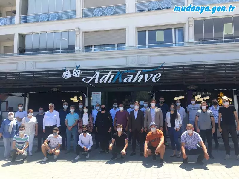 AK Parti Mudanya YKS Sınavına Giren Öğrencilerle Kahvaltıda Buluştu.