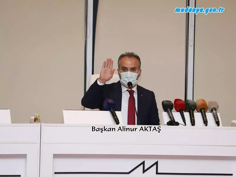 Bursa Büyükşehir Belediye Başkanı Alinur Aktaş’tan covid-19 güvencesi