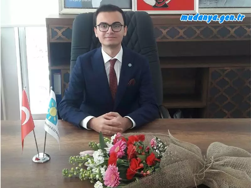 İYİ Parti Mudanya Gençlik Kolu Başkanlığına Berkay ERDİL Atandı.