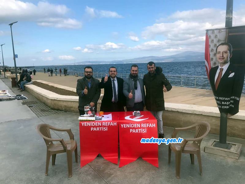 Yeniden Refah Partisi Mudanya İlçe Başkanı Bilal Çoşkun'dan "Gönlümüz Açık" mesajı