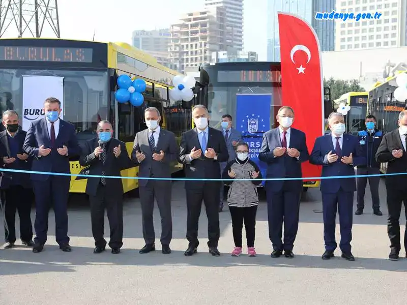 Bursa'da Ulaşım filosu gençleşerek büyüyor