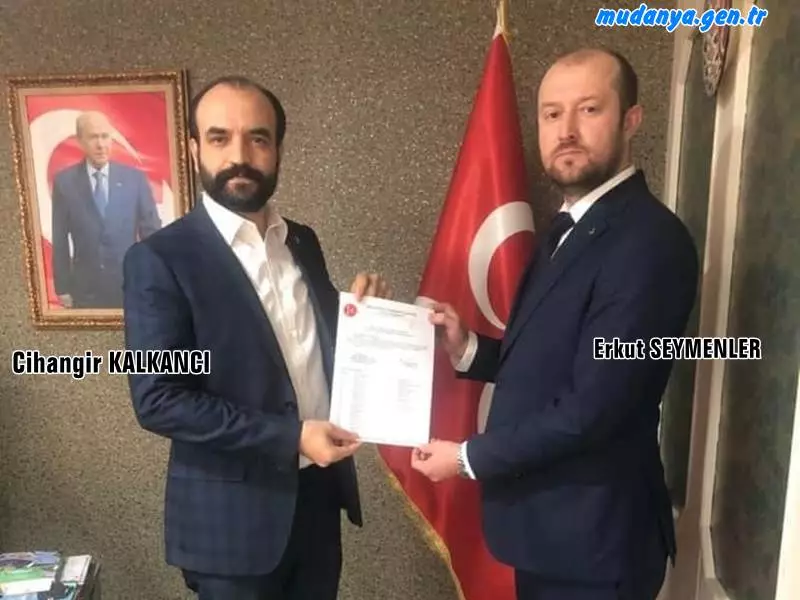 MHP Mudanya İlçe Başkanı Erkut Seymenler Oldu.
