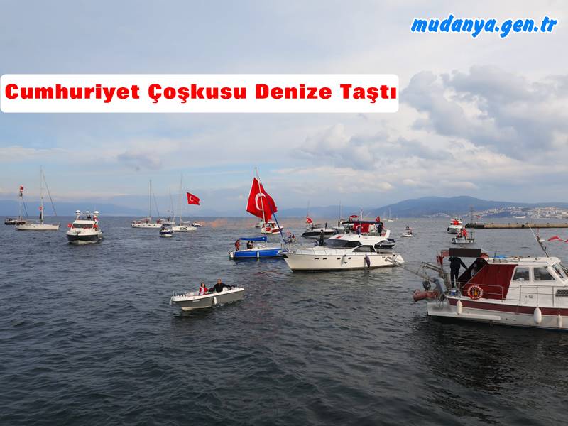 Mudanya'da Cumhuriyet Bayramı Çoşkusu