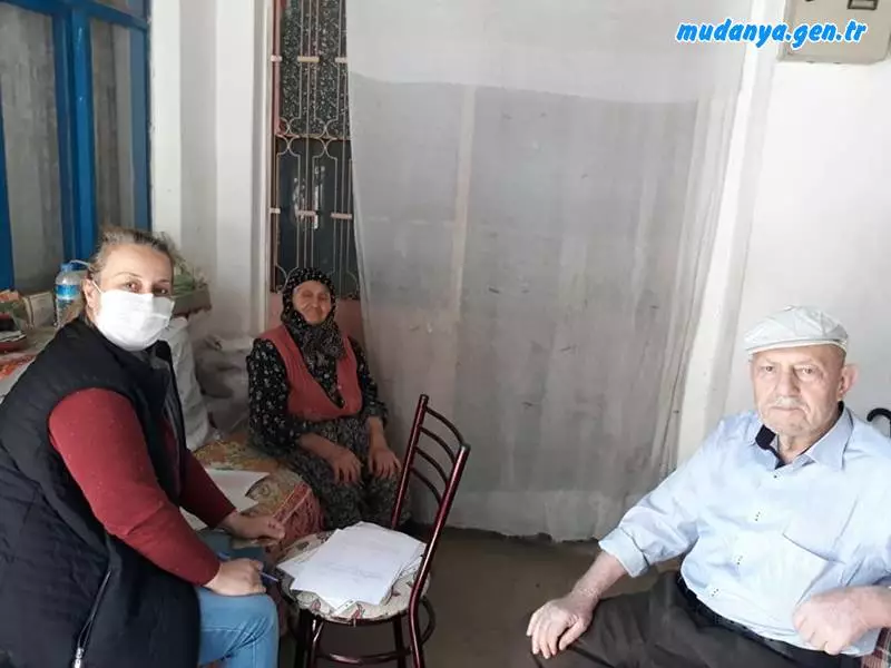 Mudanya'da Zeytine Dane Destekleme Başvuruları İçin Üreticiler İkametgahlarında Zİyaret Edildi.