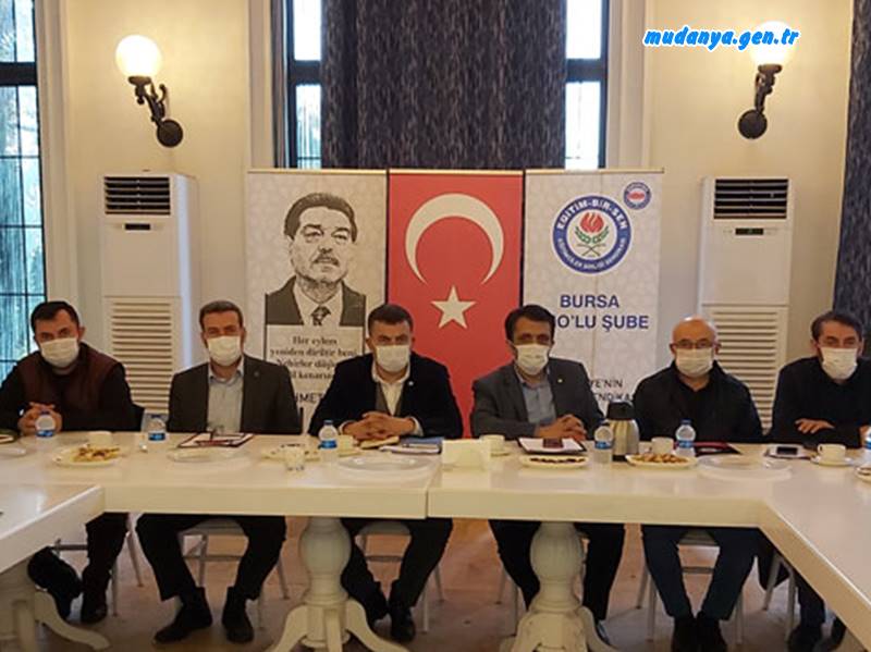 Eğitim Bir Sen Bursa 1 Nolu Şube Kasım ayı il divan toplantısını yaptı