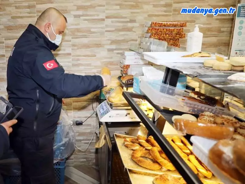 MUDANYA'DA EKMEK DENETİMİ