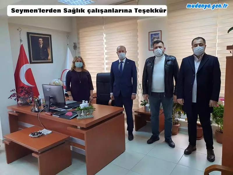 Erkut SEYMENLER "  Ümitliyiz Fedakar sağlık çalışanlarına müteşekkiriz "