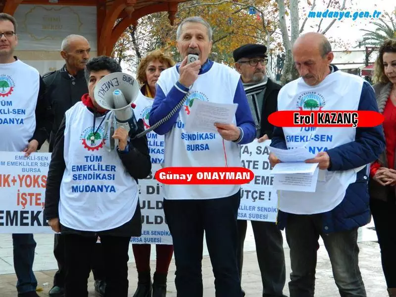 Tüm- Emekli Sen Mudanya Temsilciliğinden Şok 1 Mayıs Açıklaması