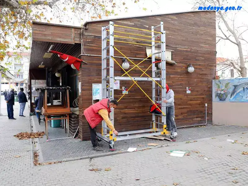 Mudanya Hal Kahveleri Yenileniyor