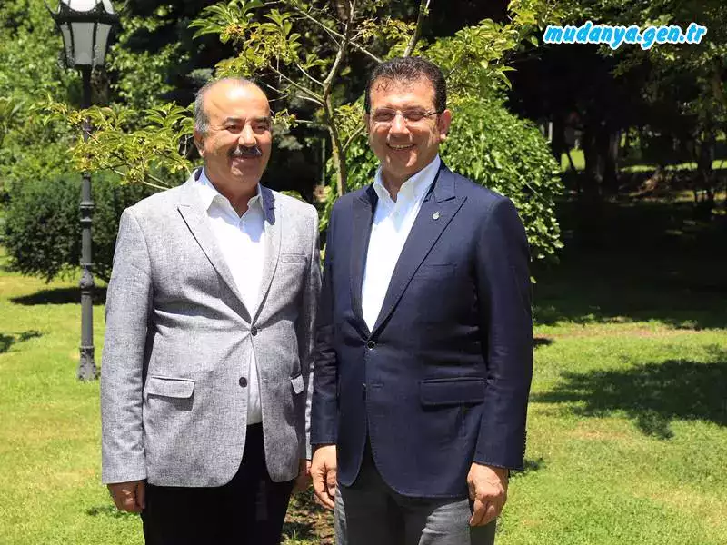 HAYRİ TÜRKYILMAZ İSTANBUL’DA EKREM İMAMOĞLU İLE BULUŞTU