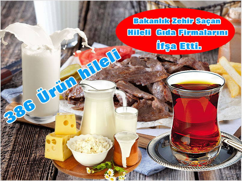 Hileli Gıda Üretip Satanların Tam Listesi Haberimizde