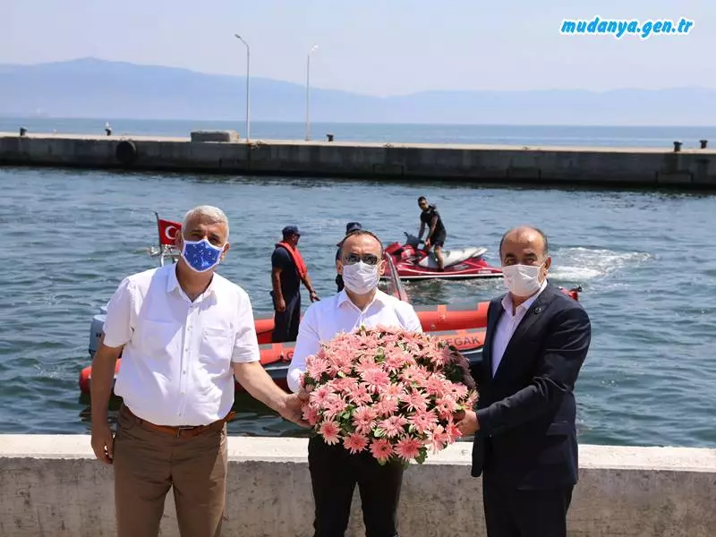 DENİZCİLİK VE KABOTAJ MUDANYA'DA BAYRAMI KUTLANDI