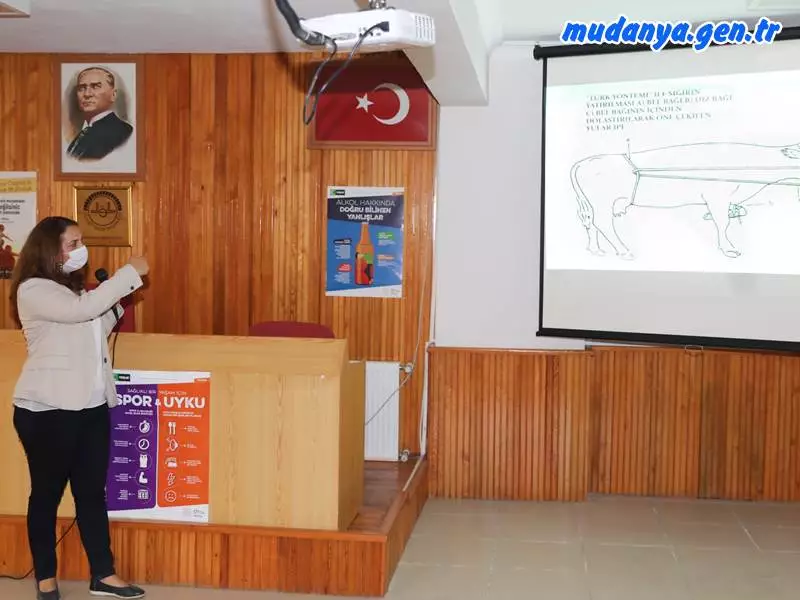 Mudanya'da Kurban Kesim Kursu Düzenlendi.