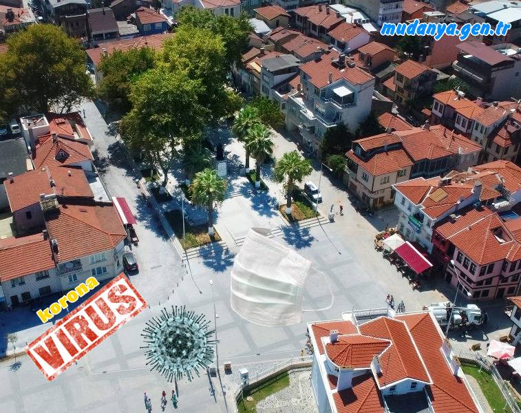 Bursa'daki bazı cadde ve alanlarda maske takma zorunluluğu getirildi