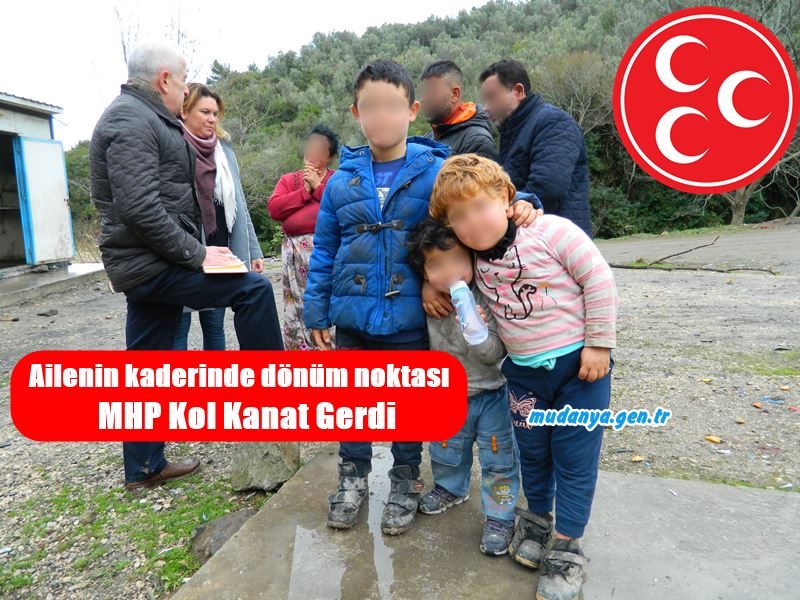 Evsiz Aileye MHP Mudanya Kol Kanat Gerdi