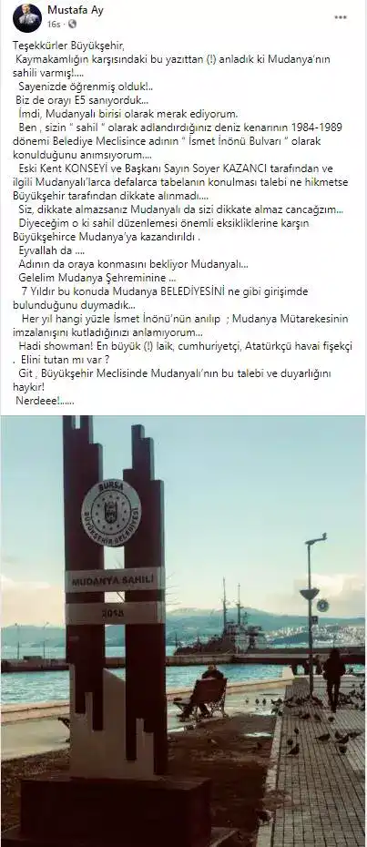  Mudanya'da En büyük (!) Şovmen! Laik, Cumhuriyetçi, Atatürkçü Havai Fişekçi KİM?