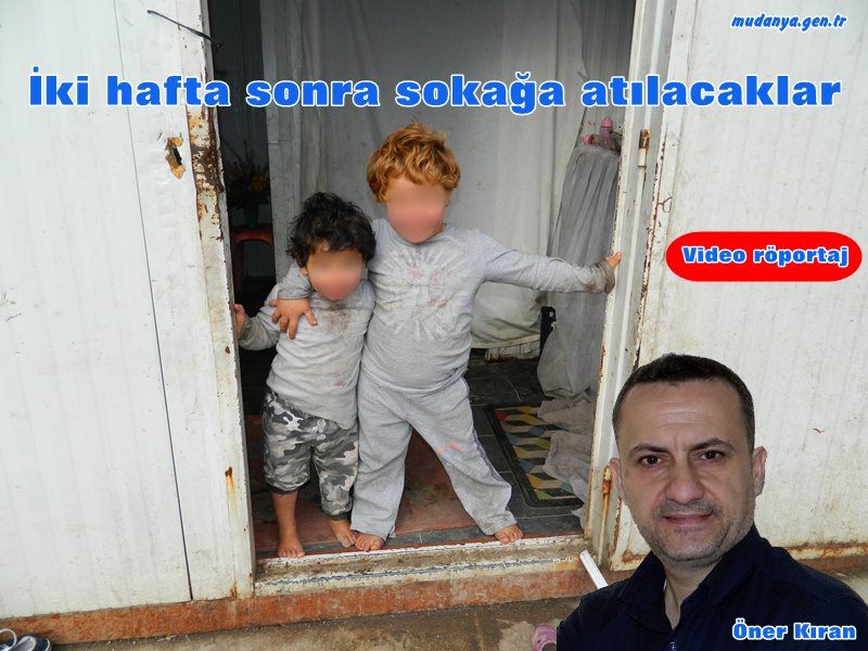 Mudanya Belediyesi İki Hafta Süre Verdi. Sonrasında Sokaktalar.