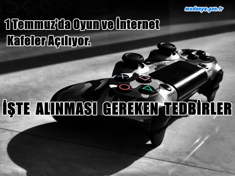 Bursa Valiliği 1 Temmuzda Açılacak İnternet Kafe ve Elektronik Oyun Salonu Tedbirlerini Açıkladı