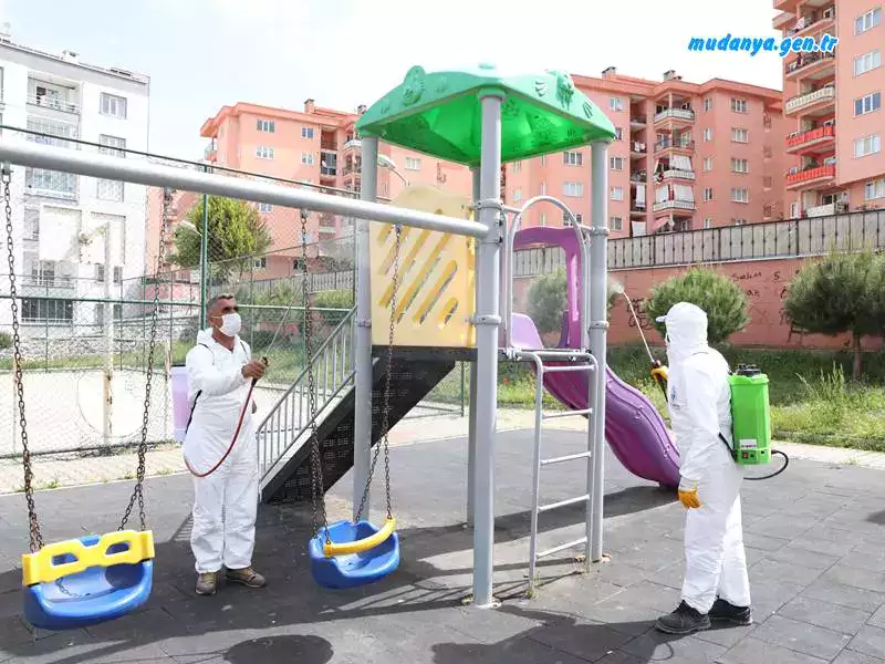 Mudanya’da Parklar Çocuklar İçin Hazırlanıyor 