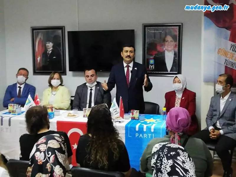 Selçuk TÜRKOĞLU'ndan İYİ Parti Mudanya İlçe Başkanlığına Ziyaret