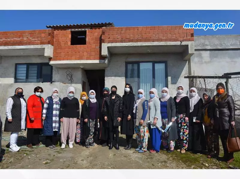 Ak Parti Mudanya İlçe Başkanlığından Kadın Kooperatiflerine Tam Destek