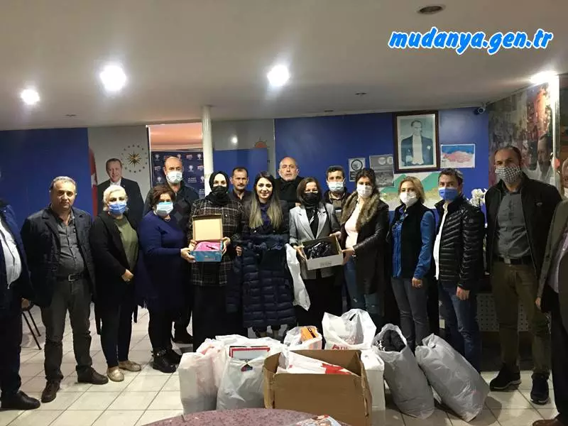 Ak Parti Mudanya'dan İhtiyaç Sahiplerine Destek