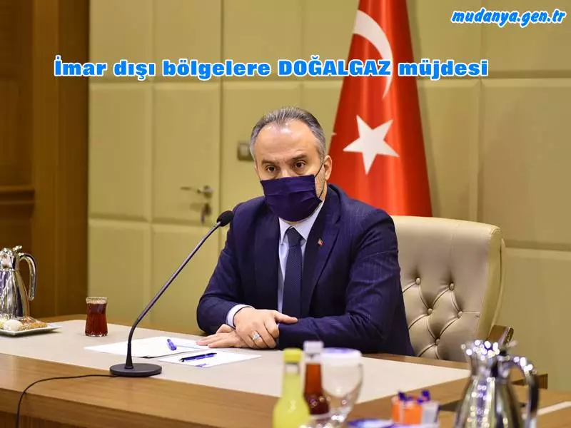 Bursa'da İmar Dışı Bölgelere Doğalgaz Yatırımı