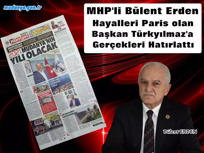 ERDEN'den Başkan TÜRKYILMAZ'ın Canını Sıkacak Sorular