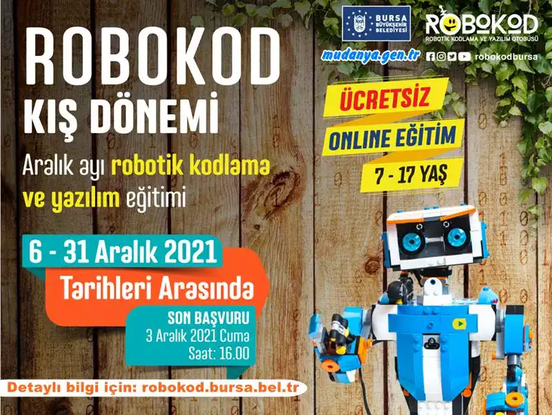 ÜCRETSİZ Online kodlamada kış dönemi başlıyor