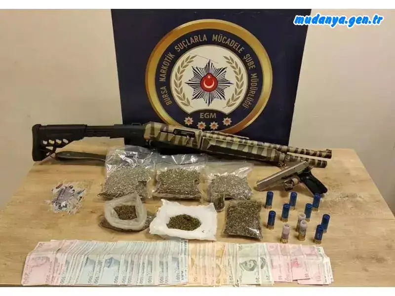 Bursa'da Uyuşturucu Ticareti yaptıkları tespit edilen 36 şahıs yakalandı