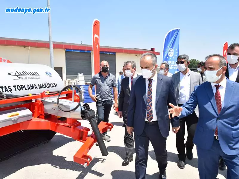 Bursa Büyükşehir'den Tarıma Makineleşme Desteği