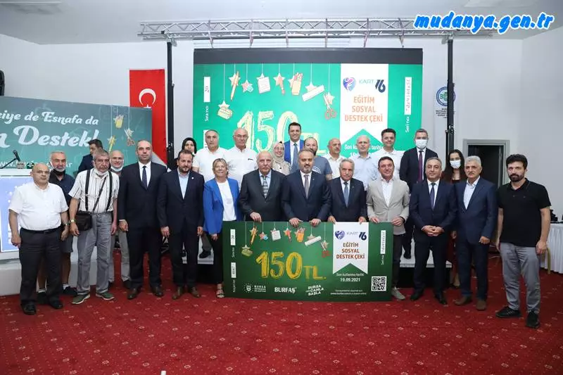 Bursa Büyükşehir'den 20 Bin Aileye Eğitim Destek Çeki