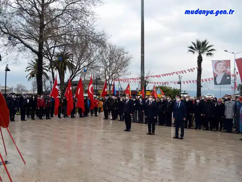 106. YILINDA ÇANAKKALE ZAFERİ VE ŞEHİTLERİMİZ ANILDI