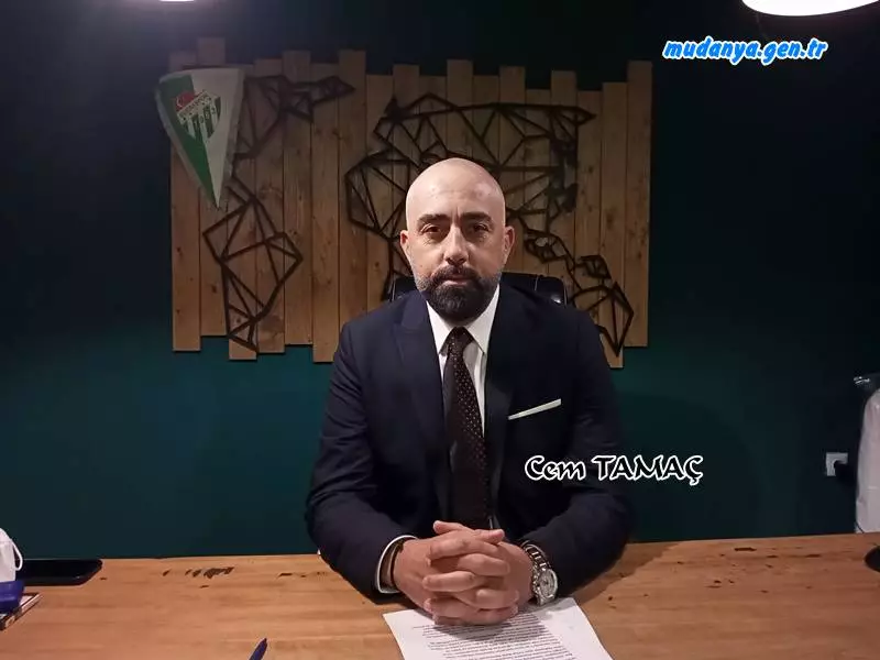 Cem TAMAÇ Mudanya Esnaf Kefalet Kooperatifine Adayım Dedi.