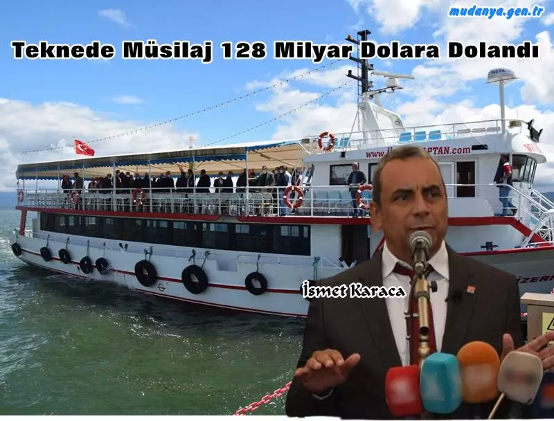 Tekne de  Müsilaj diye denize açıldılar 128 milyar nerede diye sordular