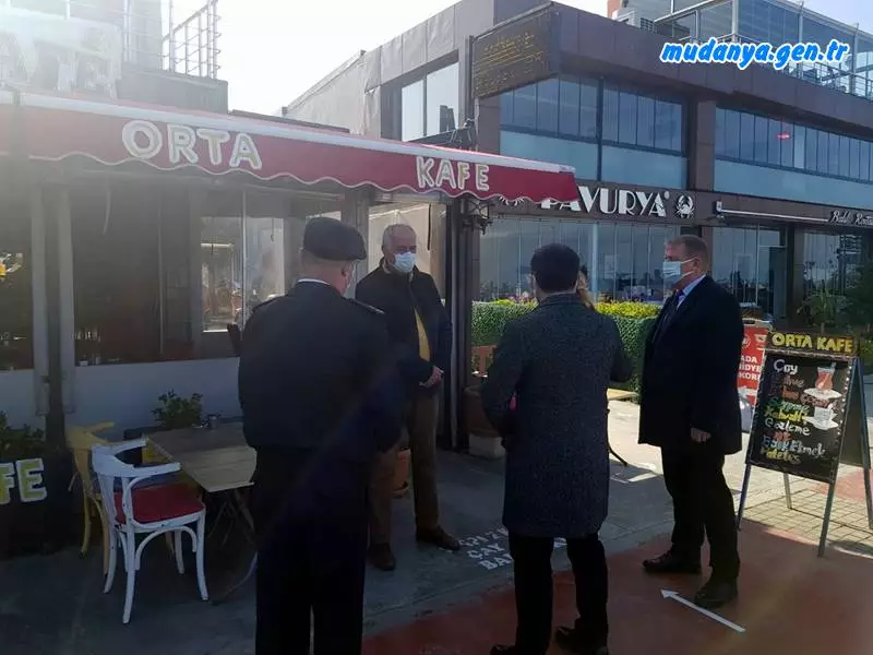 Mudanya'da Covid-19 Tedbirleri Denetimi