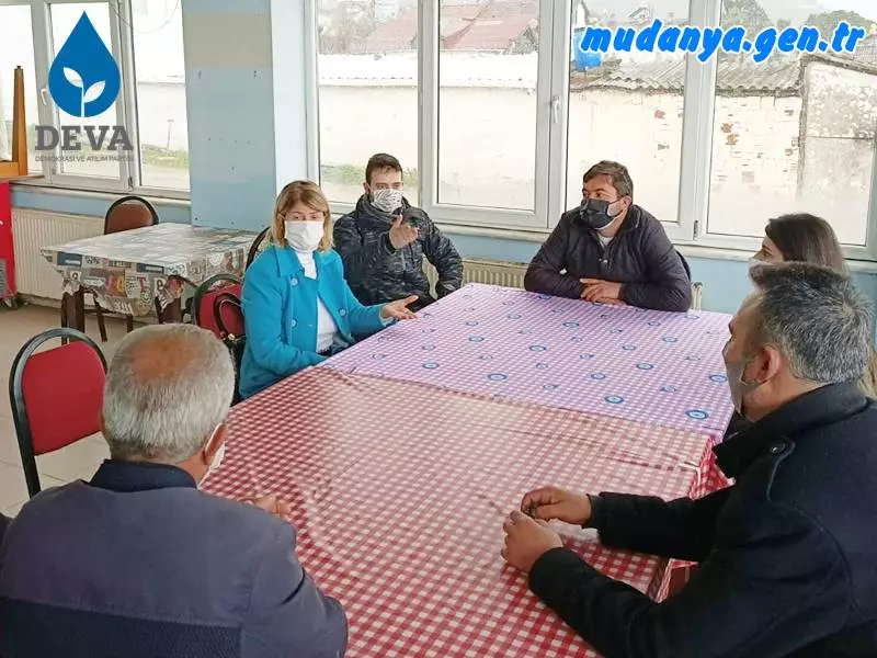 DEVA Partisi Mudanya İlçe Yönetiminden Altıntaş Mahallesine Ziyaret