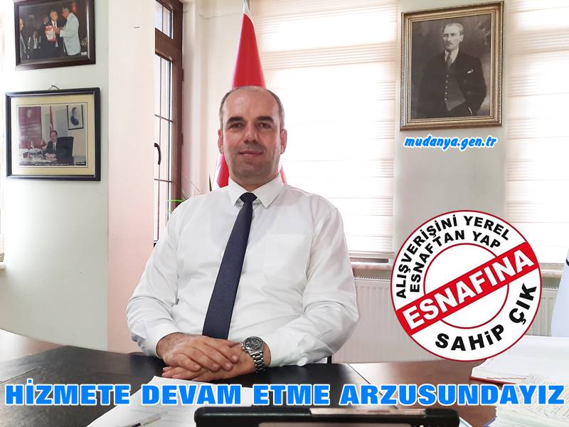 ESNAF BAŞKANI ABDULAZİZOĞLU "HİZMETE DEVAM ETME ARZUSUNDAYIZ"