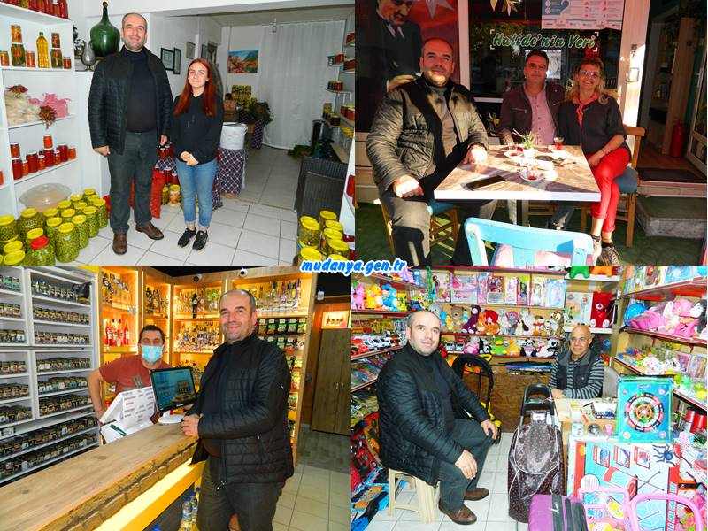 Mudanya Esnaf Ve Sanatkârlar Odası Başkanı Ertan ABDULAZİZOĞLU esnafın nabzını tuttu. Geçtiğimiz günlerde ikinci Sanayi Sitesi esnafını tek tek ziyaret ederek sorunlarını dinleyen ve notlar alan esnaf başkanı ABDULAZİZOĞLU bu kez Mudanya esnafını ziyaret etti.