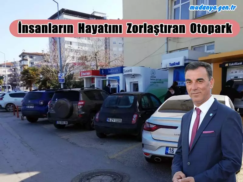 Mudanya İskele Meydanındaki, ATM’lere Ulaşmak Zor!