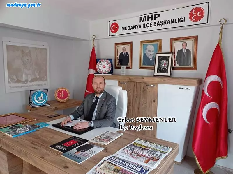 Milliyetçi Hareket Partisi (MHP) Mudanya İlçe Başkanı Erkut Seymenler  Mudanyalılara verdiği seçim vaatlerini gerçekleştirmiğini iddia ederek Belediye Başkanı Hayri Türkyılmaz'a yüklendi. Seymenler " CHP’li Hayri Türkyılmaz Mudanya’nın önceliklerini belirleyemediği, kaynaklarını doğru kullanamadığı gibi verdiği sözleri de tutmuyor." dedi.