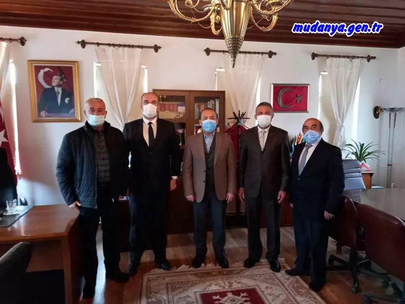 Mudanya Esnaf Odası'ndan Kaymakam SÖZER'e Ziyaret