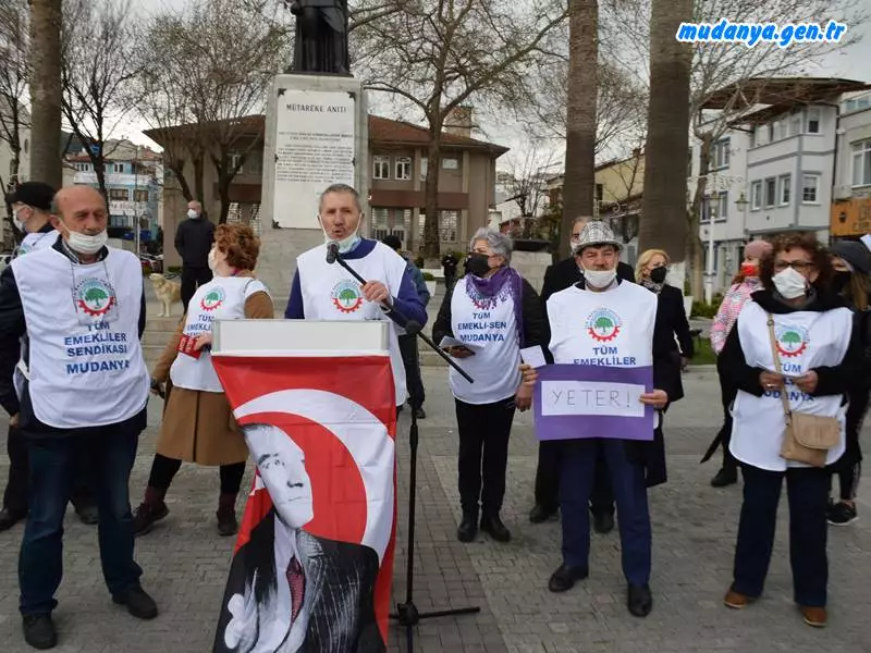 Tüm Emekliler Sendikası "Türkiye'de Antidemokratik Uygulamalar Var"
