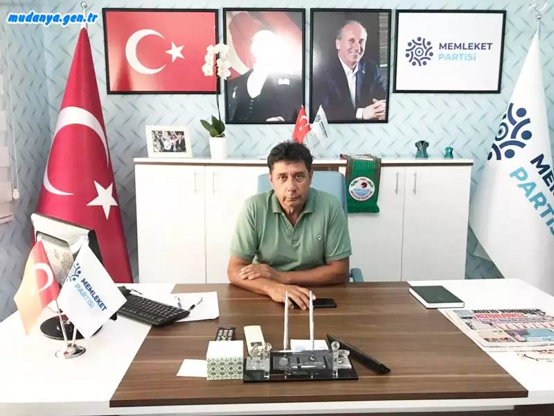Memleket Partisi Mudanya İlçe Başkanı Hasan Yıldırım, partisinin Bursa teşkilatının 21 Ağustos 2022 tarihinde planladığı kongresinde başkanlığa aday olduğunu açıkladı.