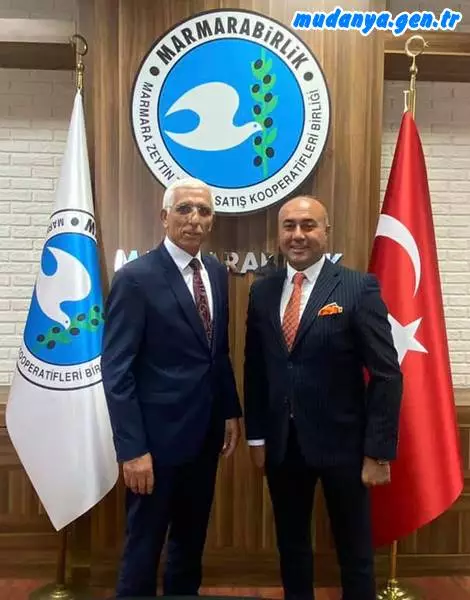 Marmarabirlik Yönetim Kurulu Başkan Vekili Şevket Karagöz’ün vefatı üzerine Mudanya Kooperatif Başkanı Ali Yıldız göreve geldi.