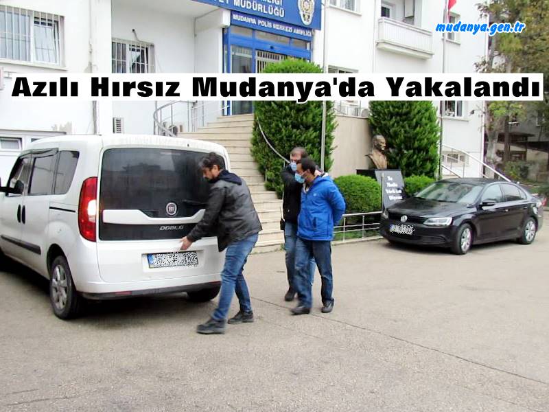Azılı Hırsız Mudanya'da Yakalandı