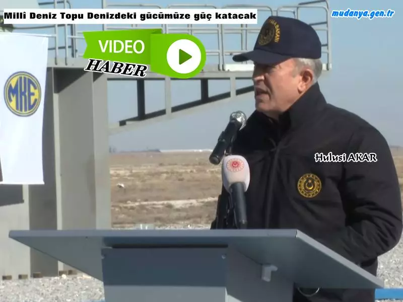 Millî Deniz Topu Denizdeki gücümüze güç katacak