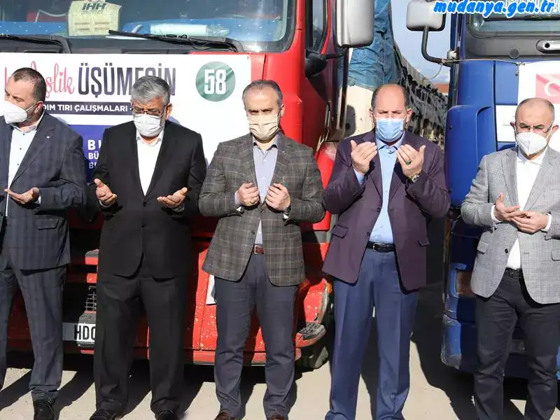 Bursa’dan Suriye’ye kardeşlik konvoyu